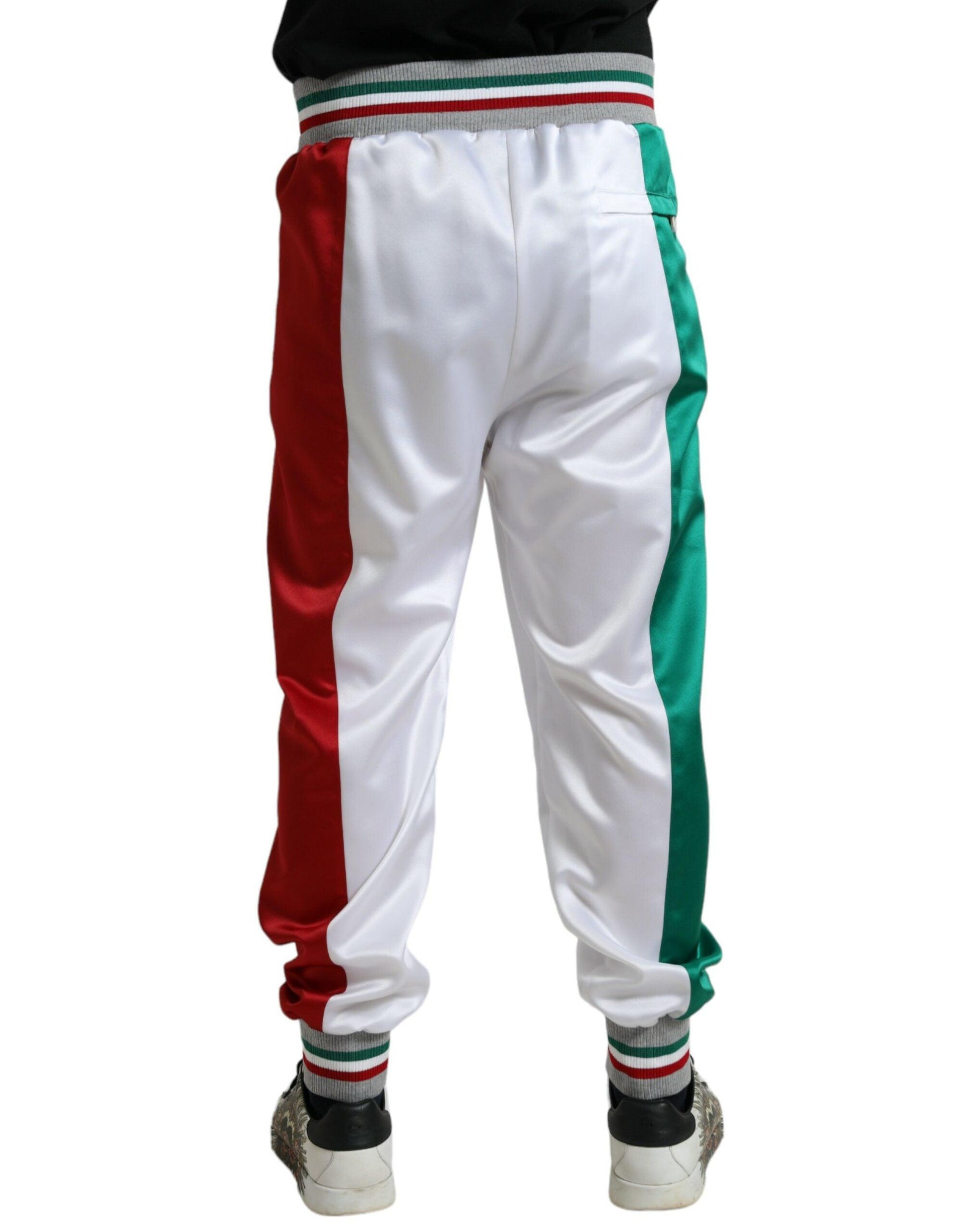 Dolce & Gabbana Italian Stripe Jogger Trousers - Arichezz.store