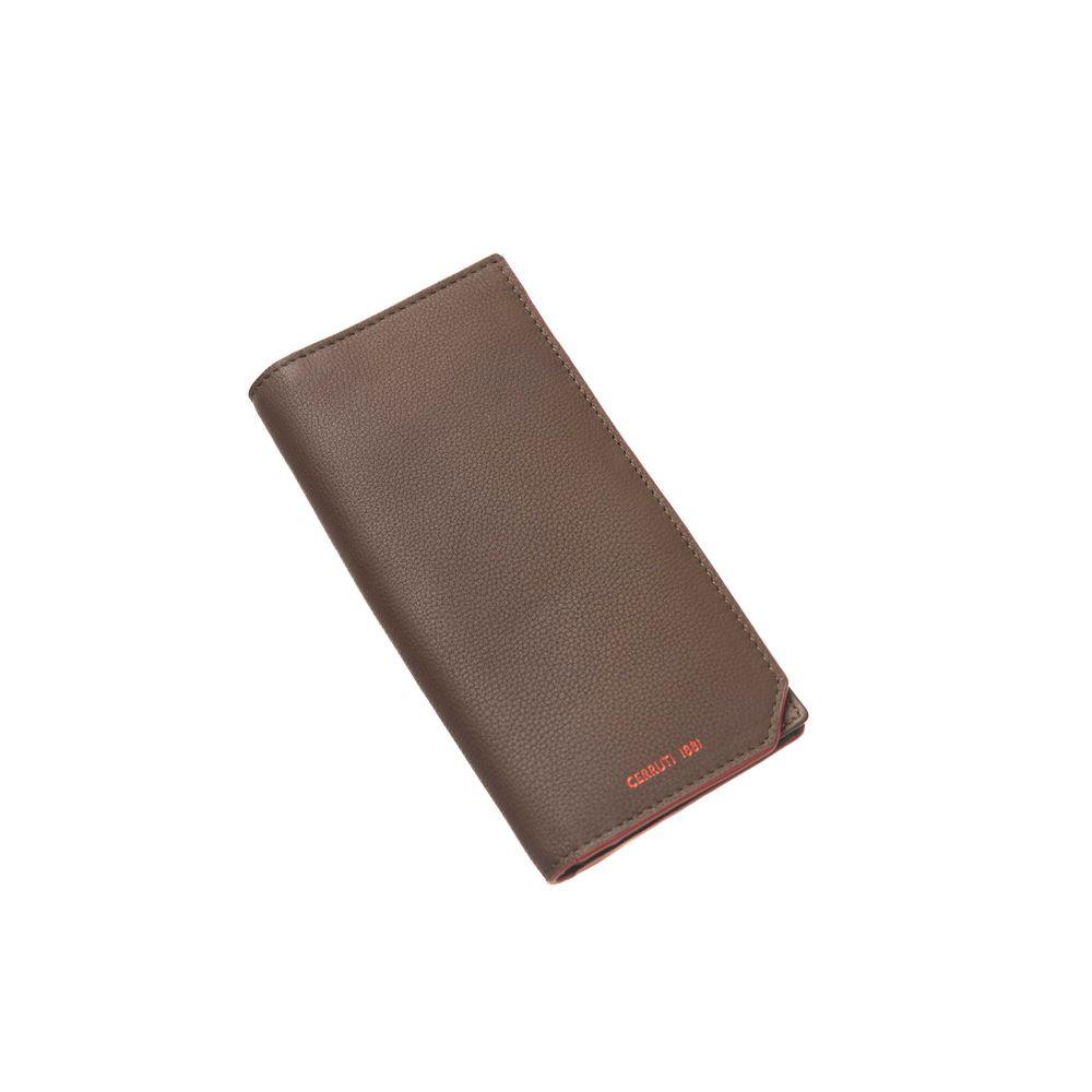 Cerruti 1881 Men's Brown Calf Leather Wallet - Arichezz.store