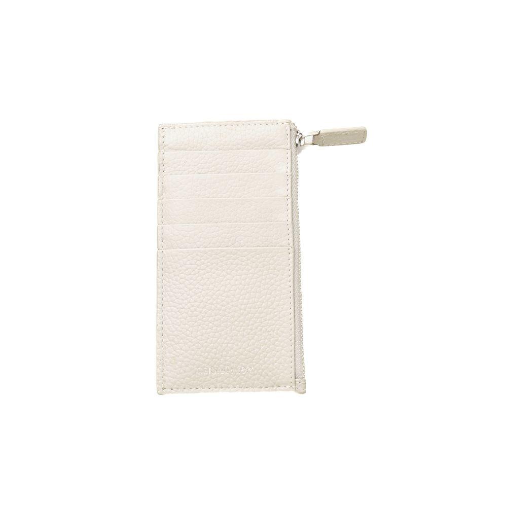 Cerruti 1881 White Leather Men Wallet - Arichezz.store