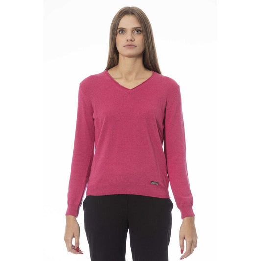 Baldinini Trend Fuchsia Polyamide Women Sweater - Arichezz.store