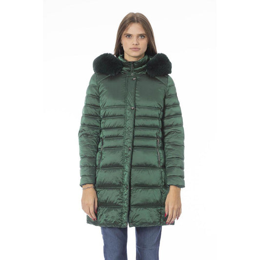 Baldinini Trend Green Women’s Down Jacket - Arichezz.store