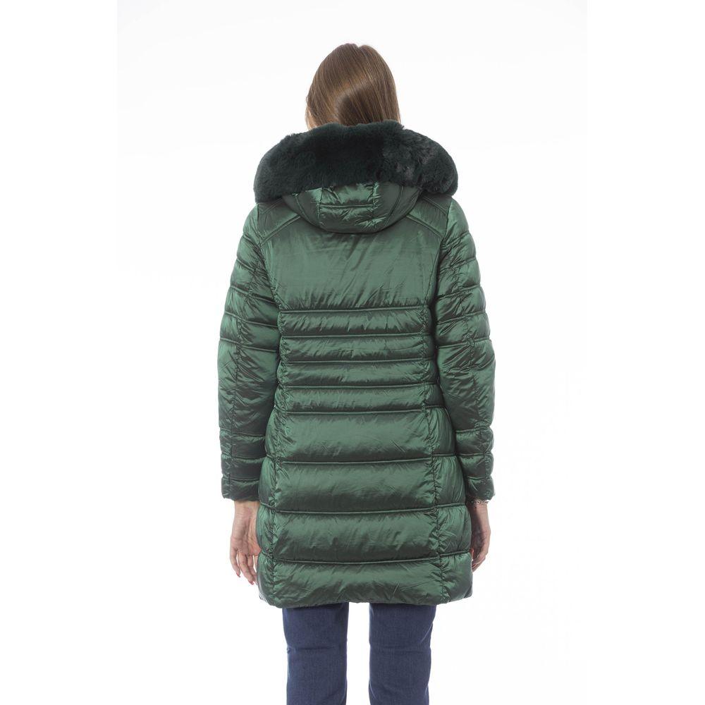 Baldinini Trend Green Women’s Down Jacket - Arichezz.store