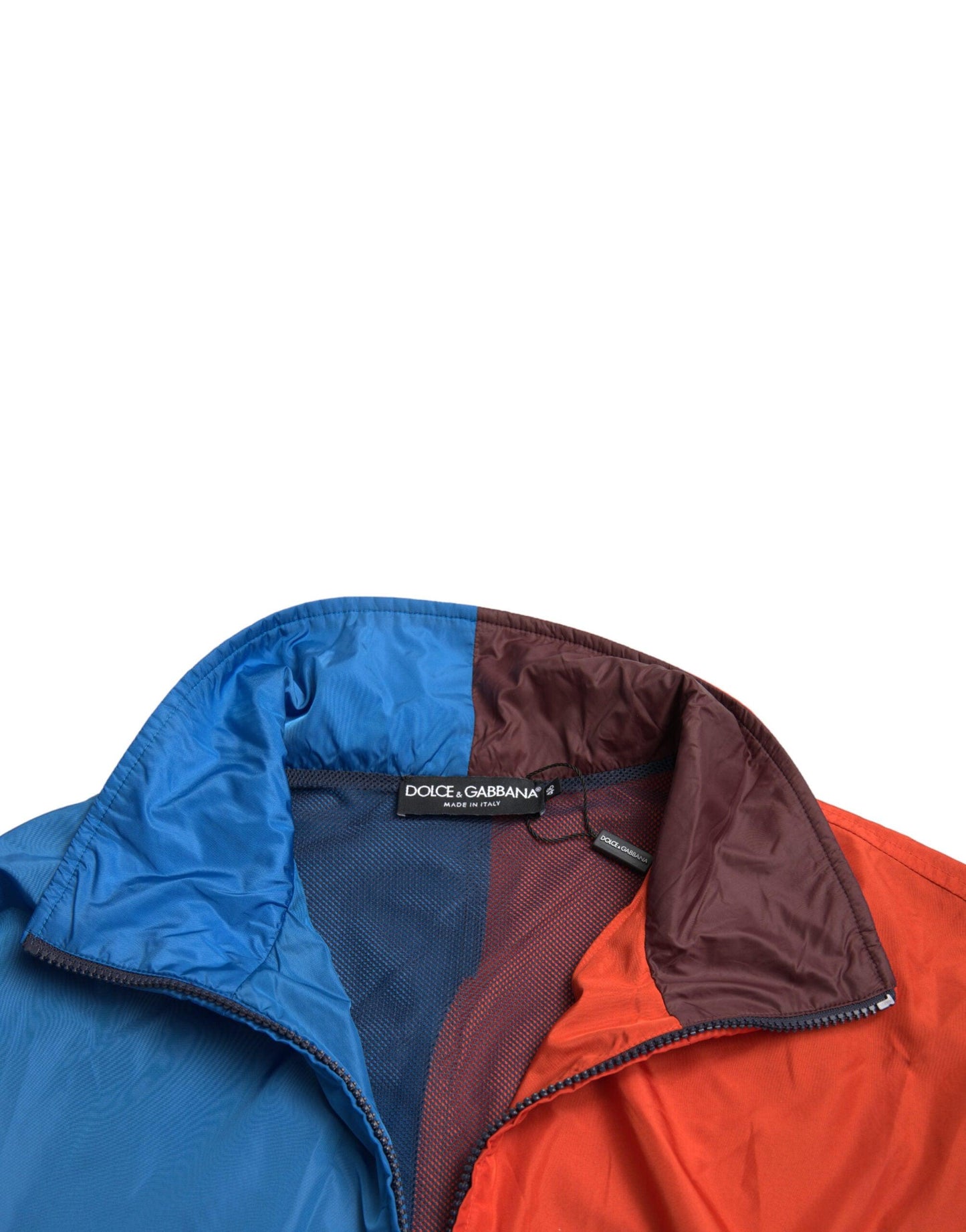 Dolce & Gabbana Multicolor Techno Fabric Windbreaker Jacket - Arichezz.store