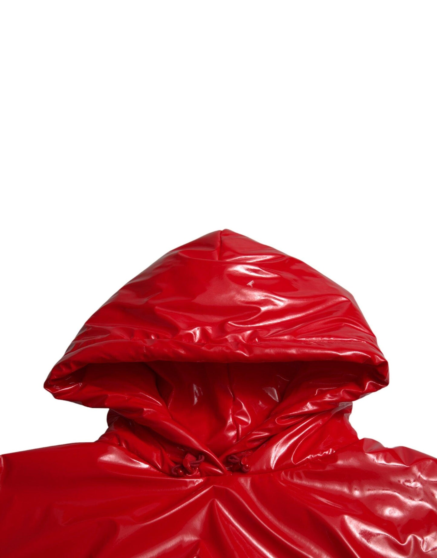 Dolce & Gabbana Shiny Red Cropped Jacket - Arichezz.store