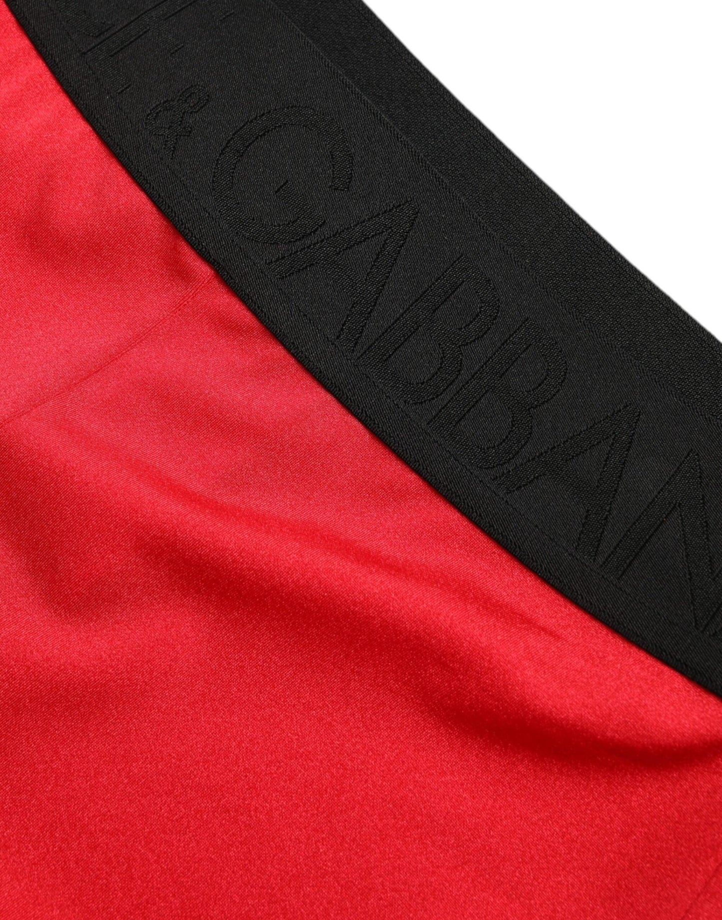 Dolce & Gabbana Elegant High Waist Red Leggings - Arichezz.store