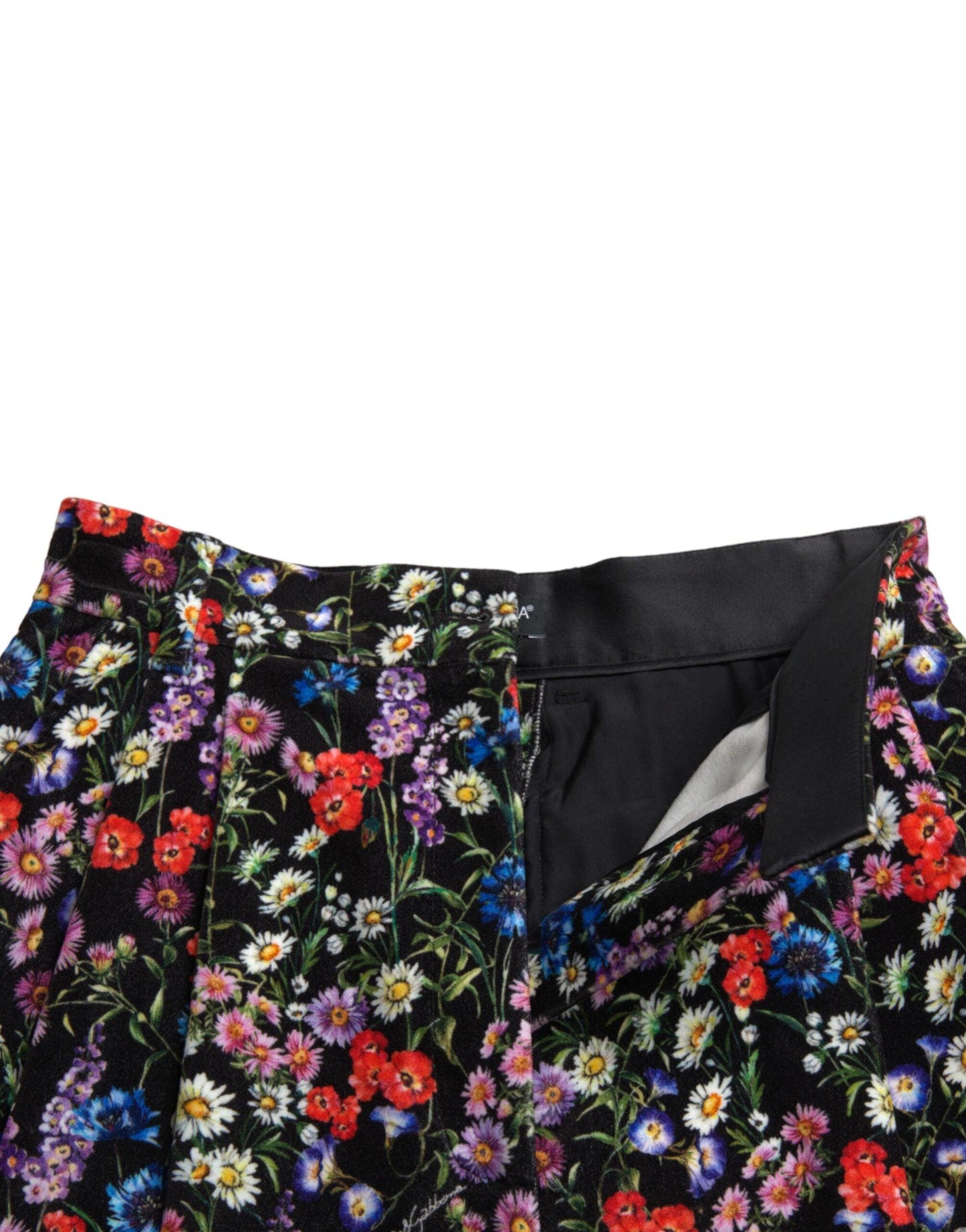 Dolce & Gabbana Chic Floral High Waist Hot Pants Shorts - Arichezz.store