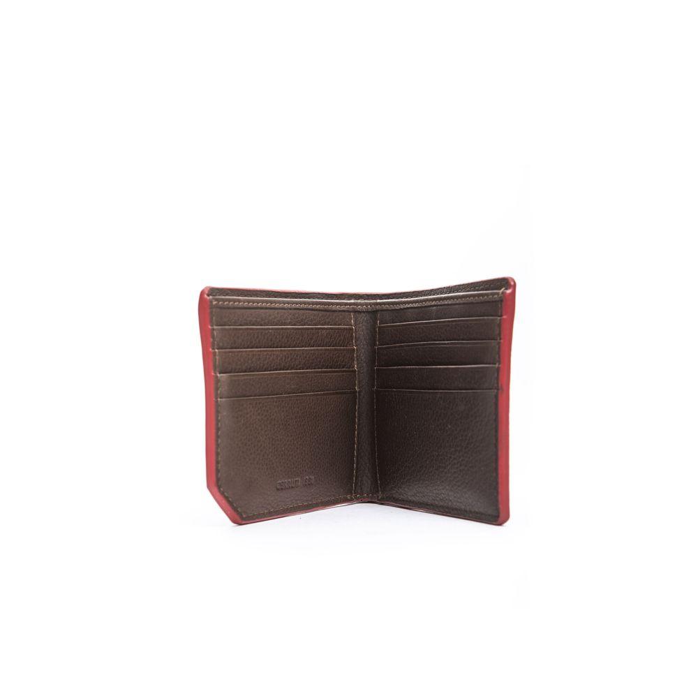 Cerruti 1881 Brown Calf Leather Men's Wallet - Arichezz.store