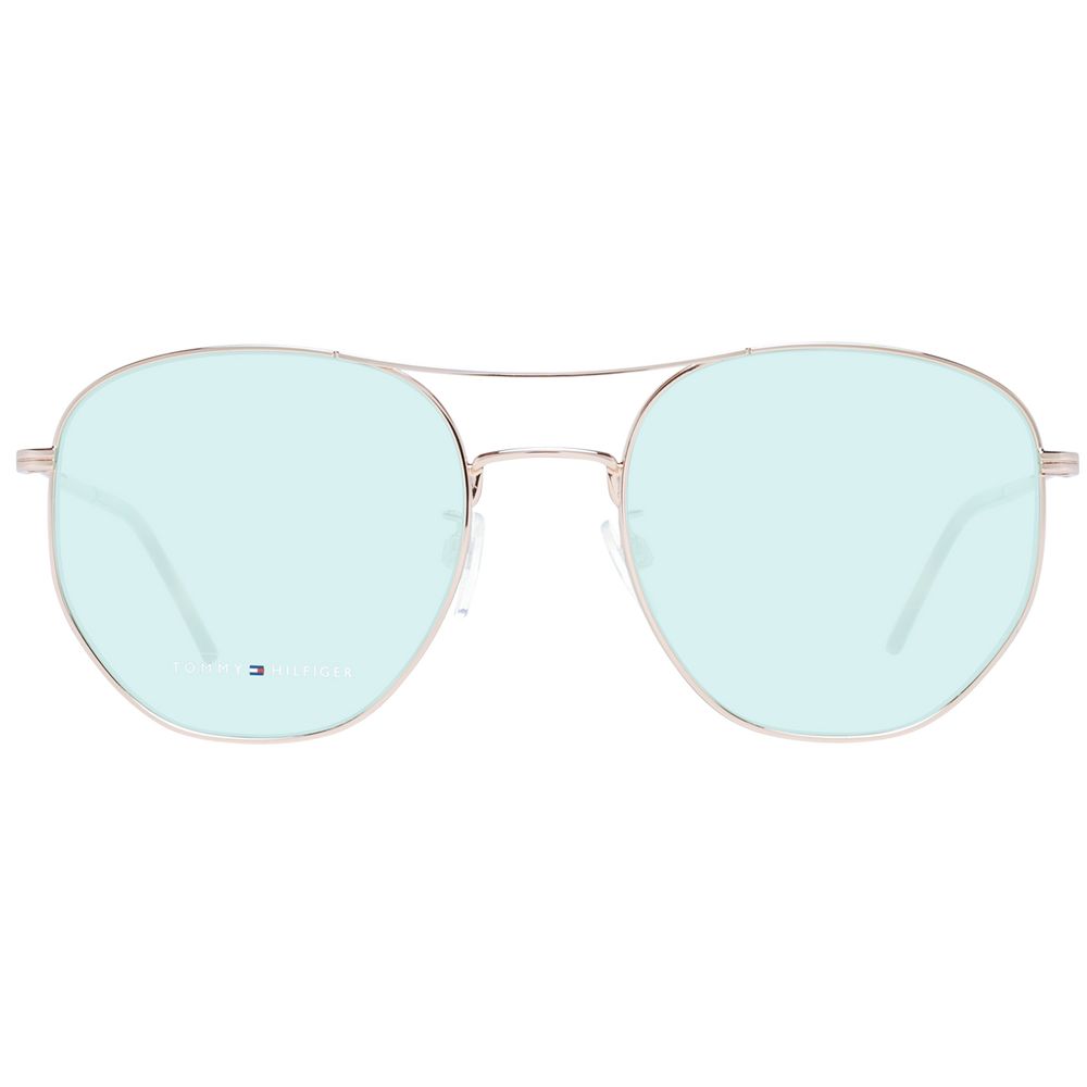 Tommy Hilfiger Rose Gold Unisex Sunglasses - Arichezz.store