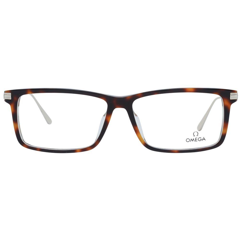 Omega Brown Men Optical Frames - Arichezz.store