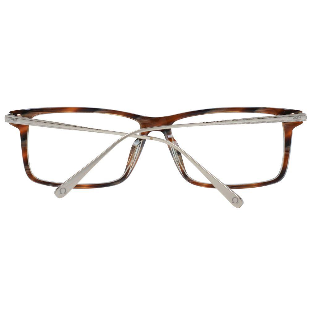 Omega Brown Men Optical Frames - Arichezz.store