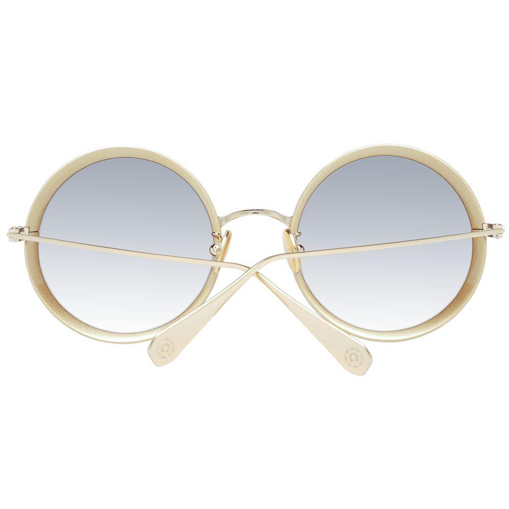 Omega Gold Women Sunglasses