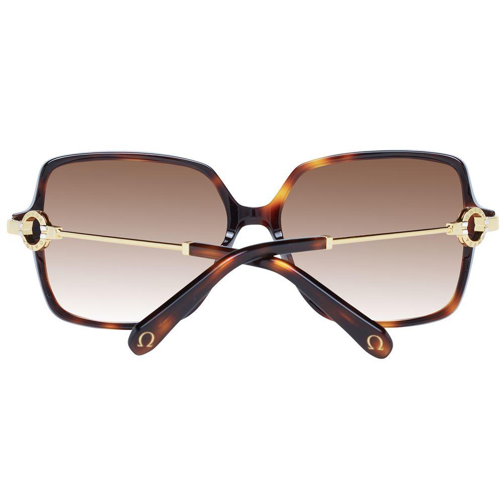 Omega Brown Women Sunglasses