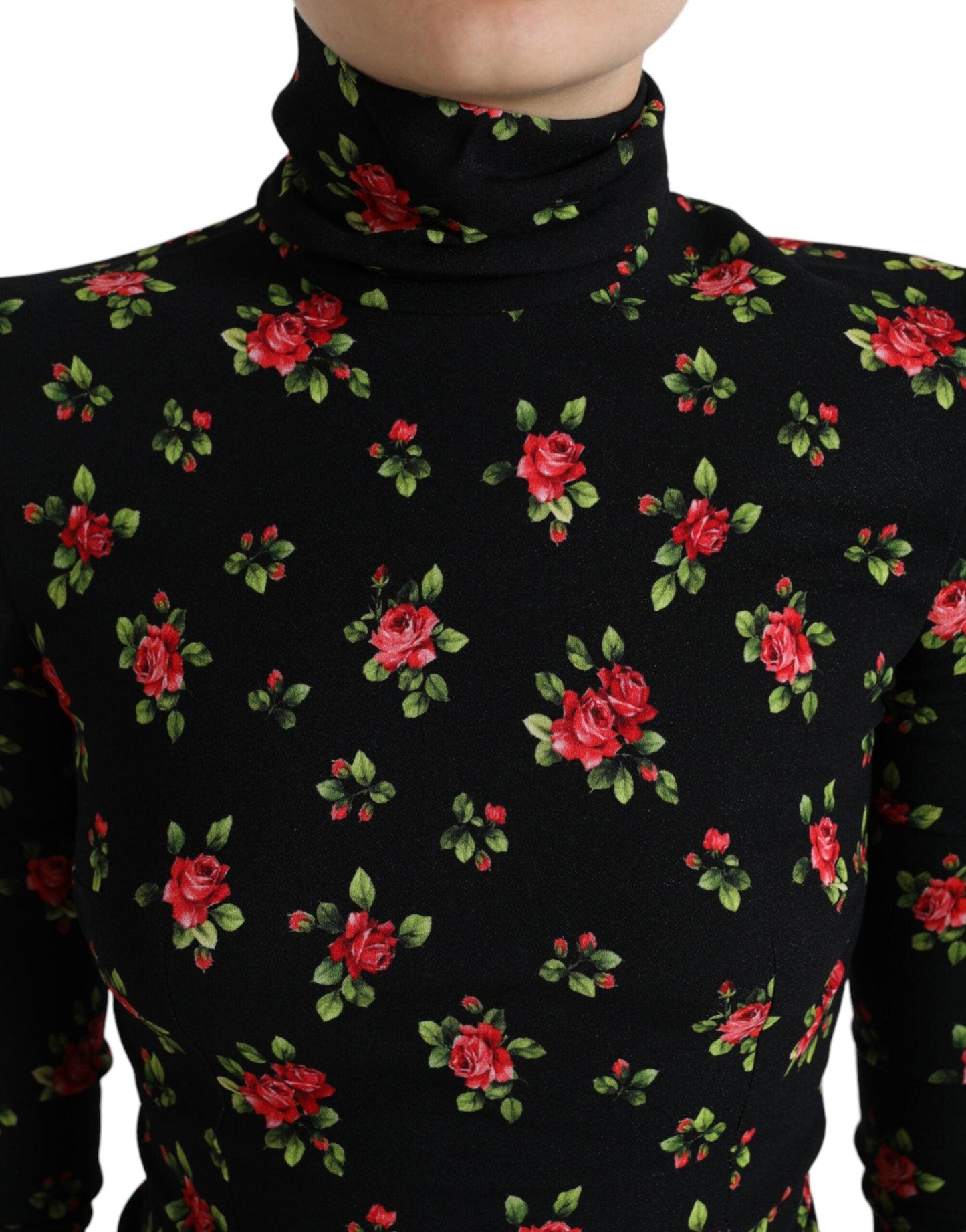 Dolce & Gabbana Elegant Floral Silk Blend Top - Arichezz.store