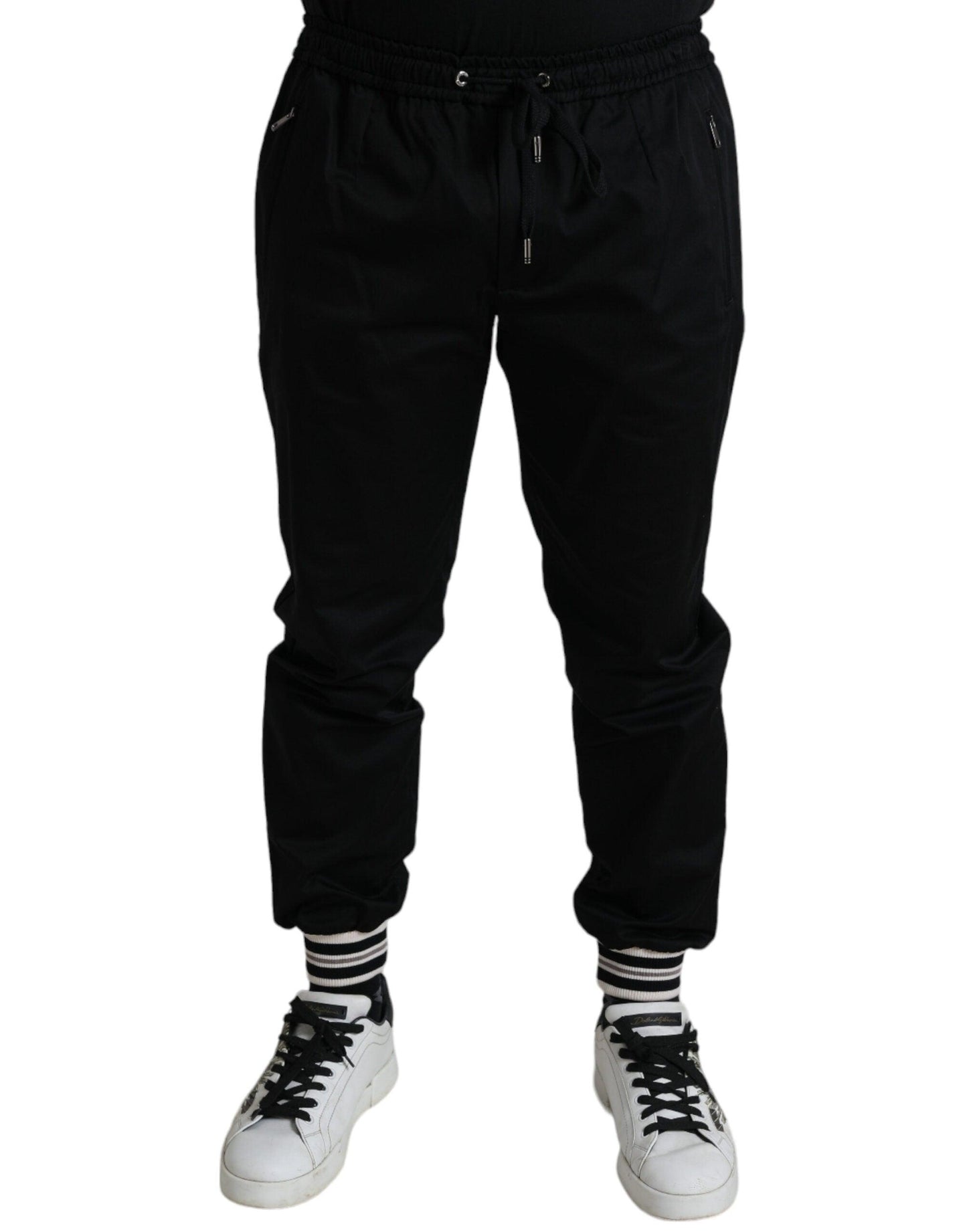 Dolce & Gabbana Sleek Skinny Cotton Jogger Pants - Arichezz.store