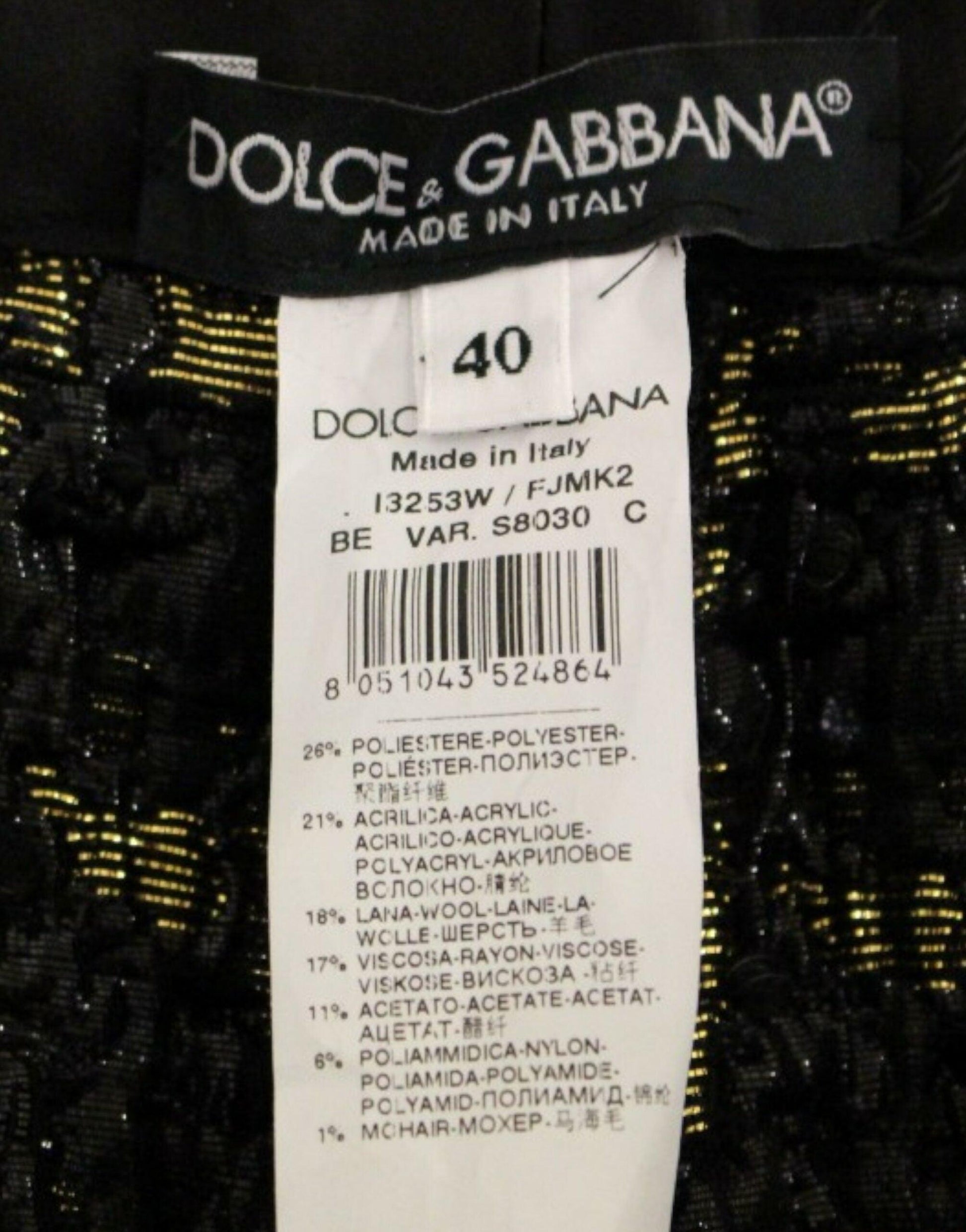 Dolce & Gabbana Elegant Designer Woven Shorts - Arichezz.store