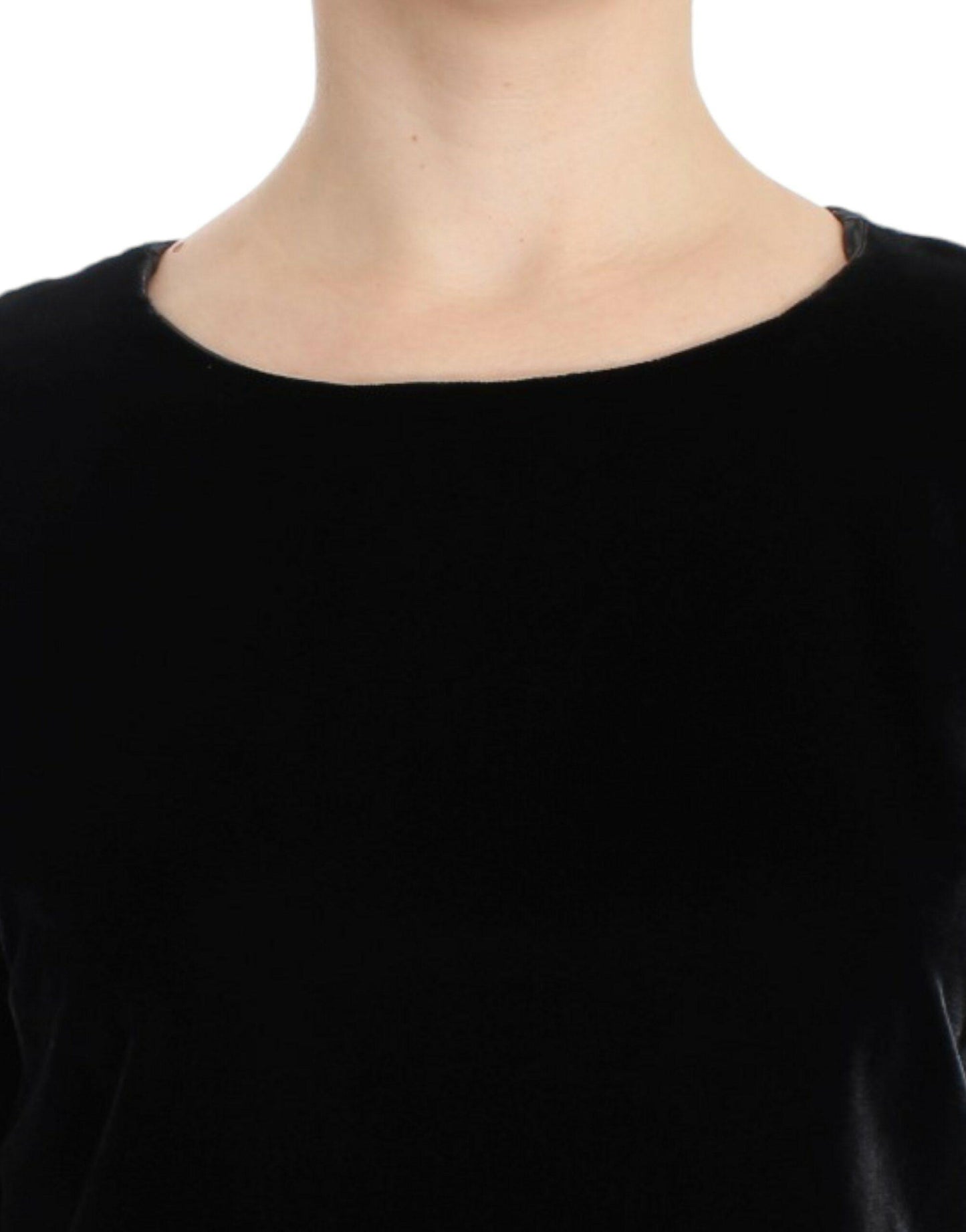 Dolce & Gabbana Enchanting Velvet Short Sleeve Top - Arichezz.store