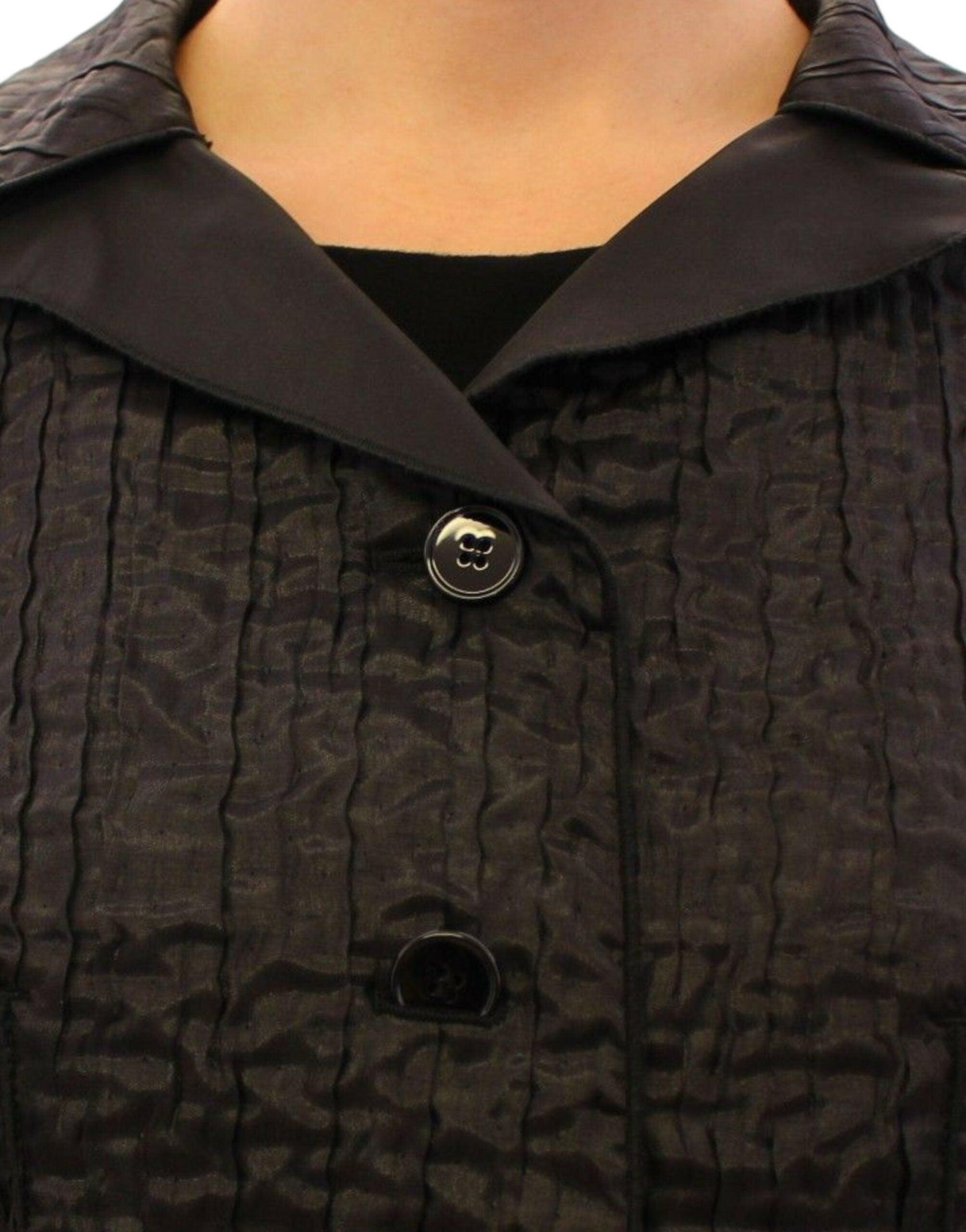 Dolce & Gabbana Elegant Black Bolero Shrug Jacket - Arichezz.store