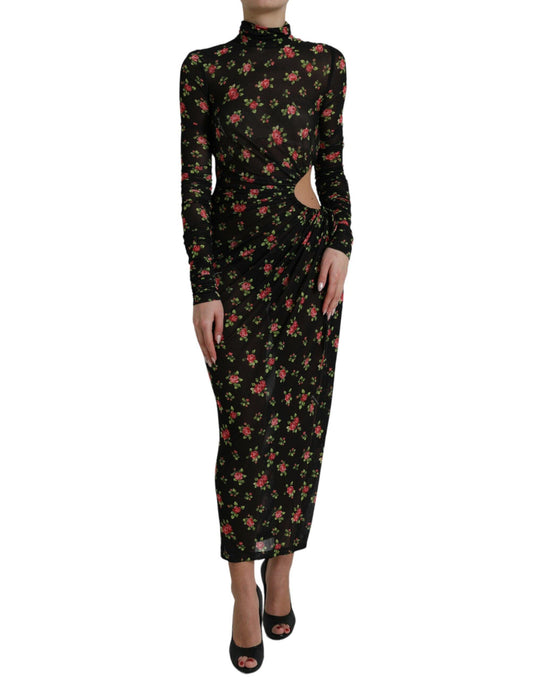 Dolce & Gabbana Elegant Floral Sheath Dress - Arichezz.store