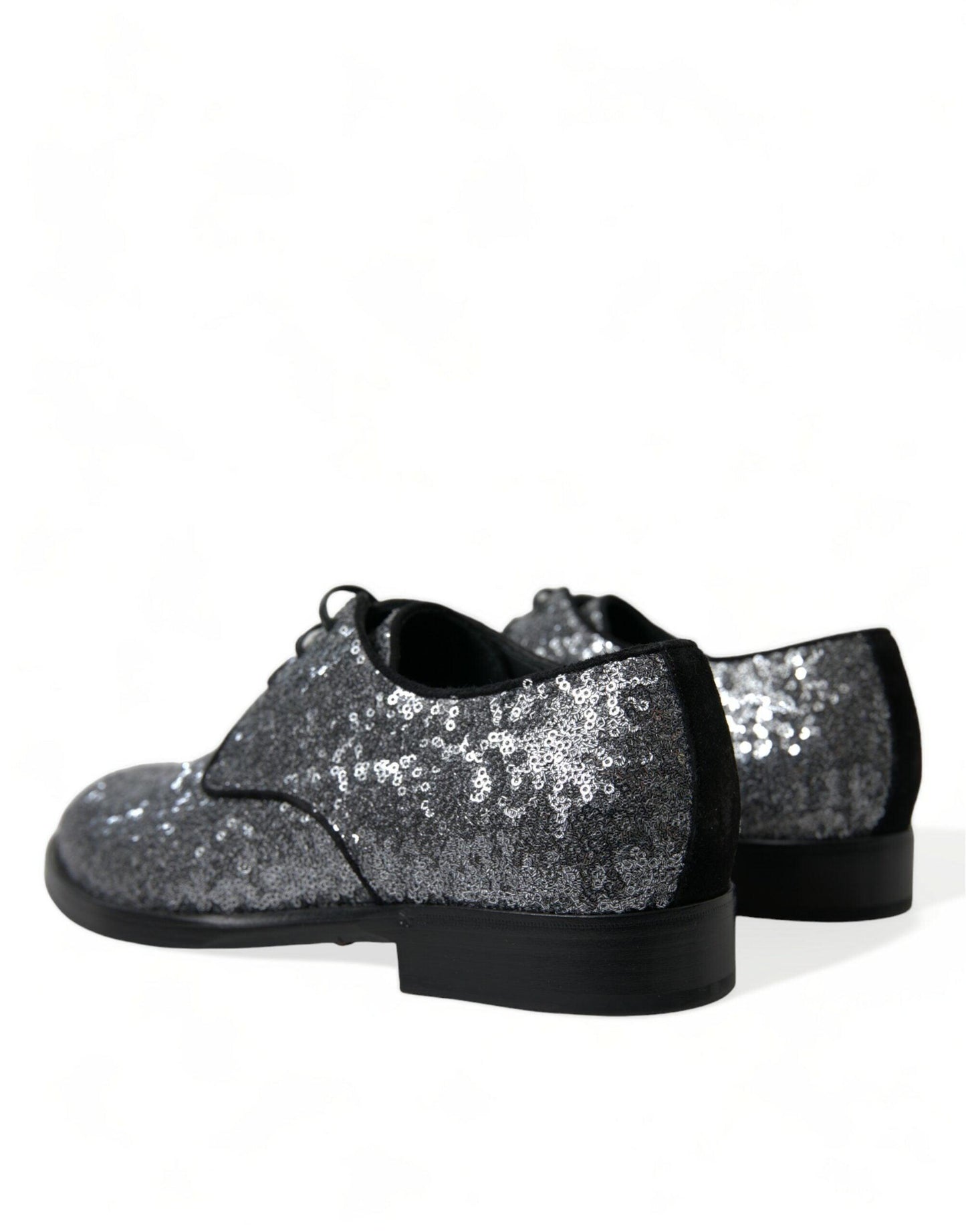 Dolce & Gabbana Exquisite Sequined Derby Dress Shoes - Arichezz.store