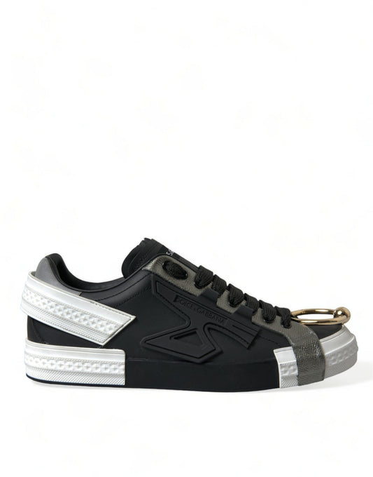 Dolce & Gabbana Elegant Calfskin Low Top Sneakers - Arichezz.store