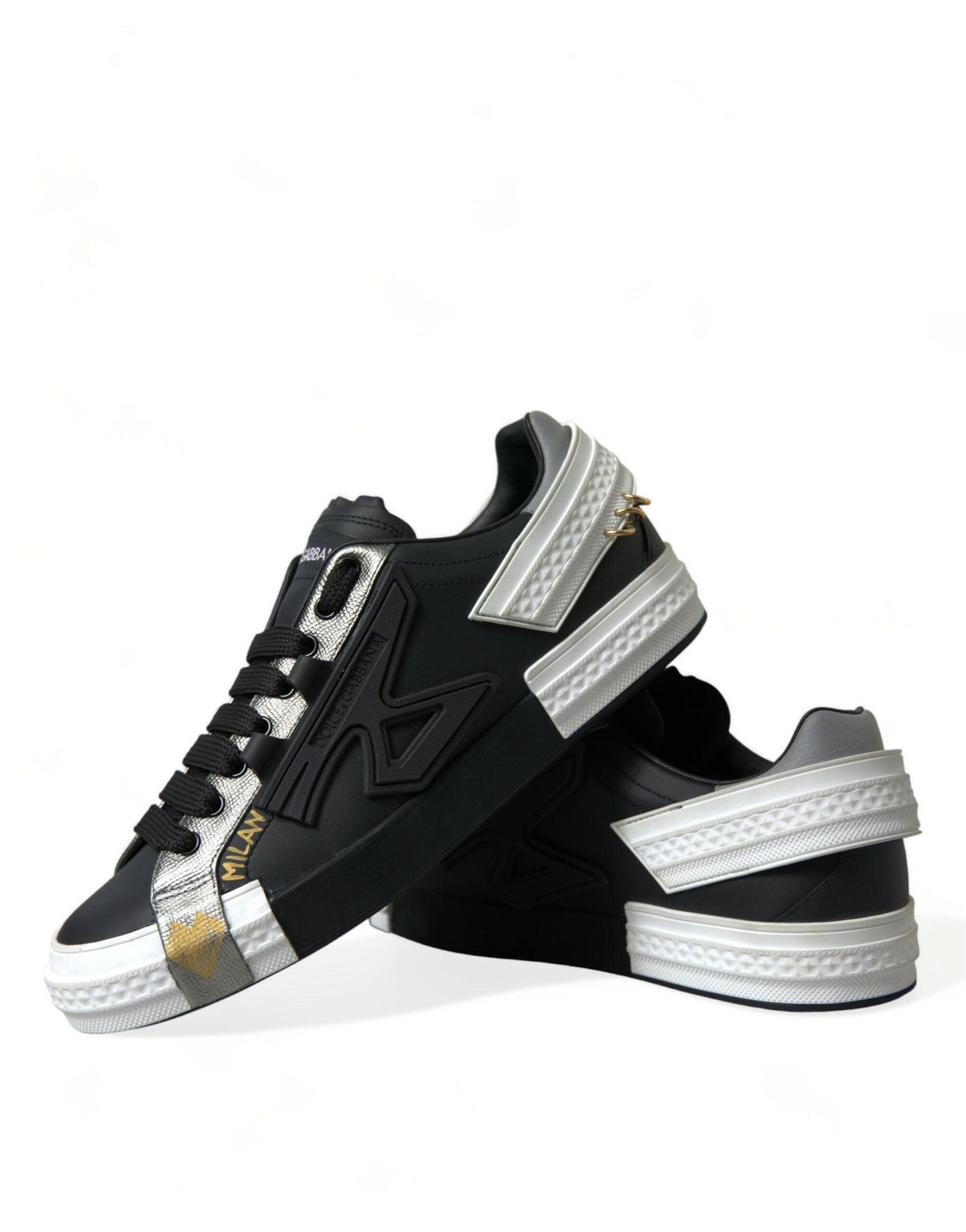 Dolce & Gabbana Elegant Calfskin Low Top Sneakers - Arichezz.store