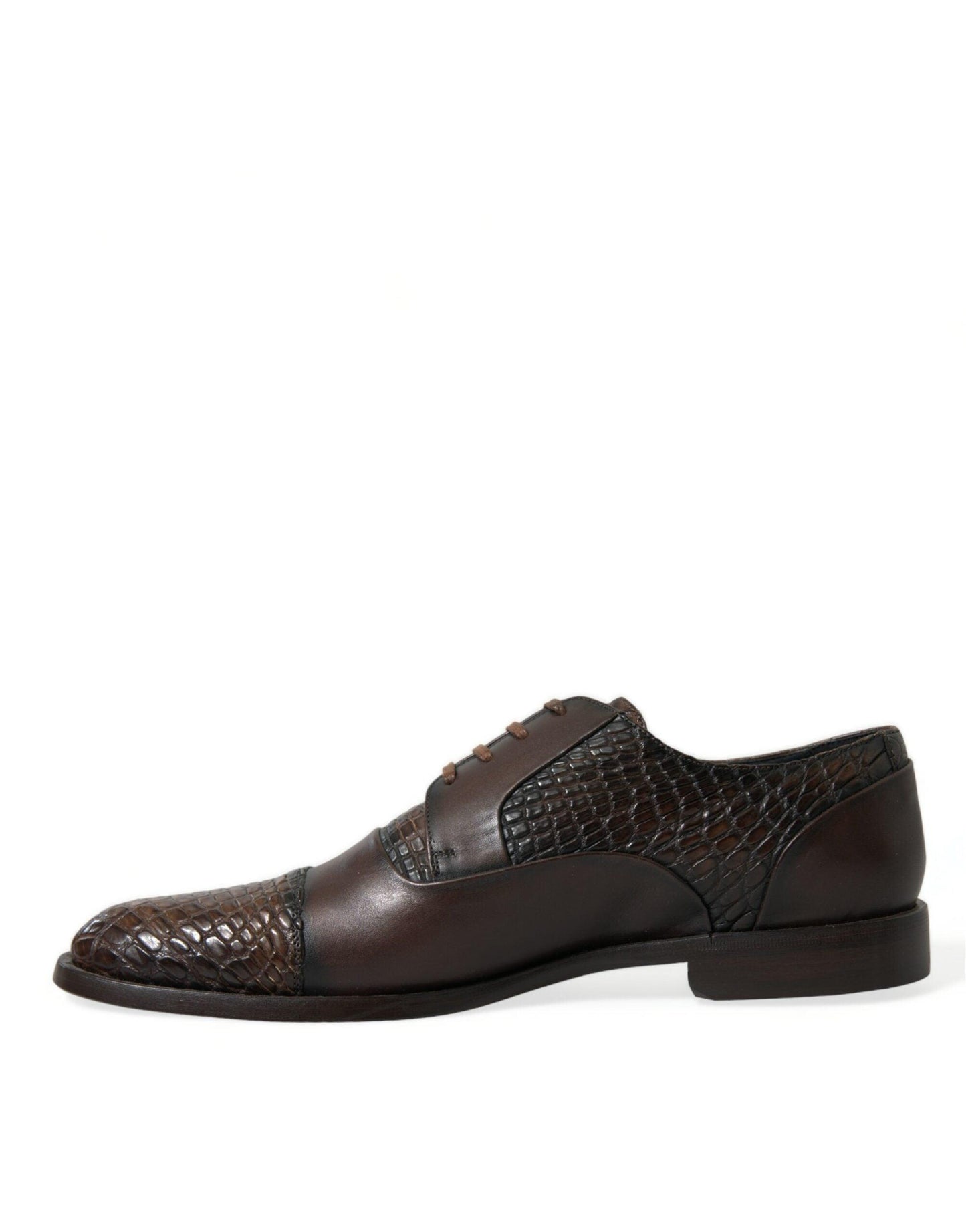 Dolce & Gabbana Elegant Textured Leather Oxford Dress Shoes - Arichezz.store