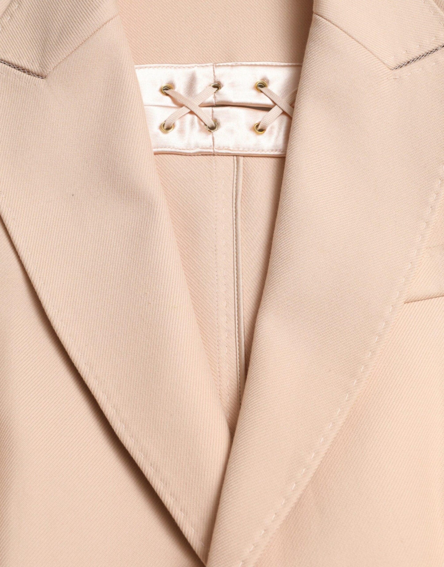 Dolce & Gabbana Beige Single-Breasted Trench Coat - Arichezz.store