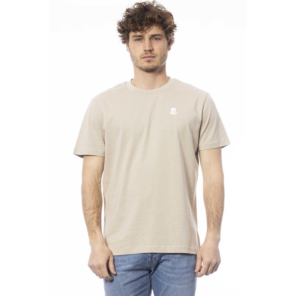 Invicta Beige Cotton Men T-Shirt - Arichezz.store