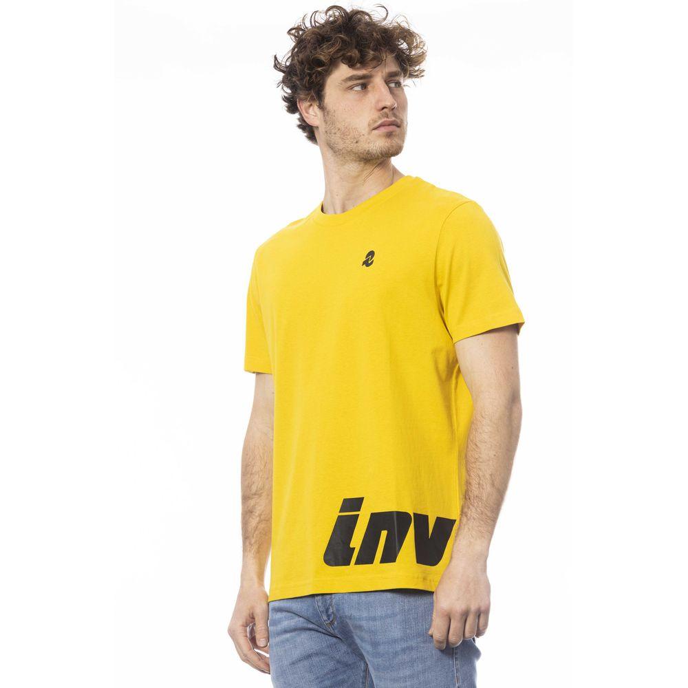 Invicta Yellow Cotton Men T-Shirt - Arichezz.store