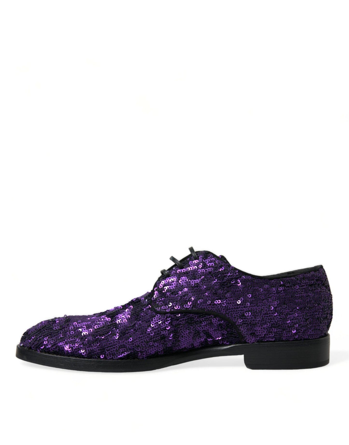 Dolce & Gabbana Elegant Sequined Oxford Dress Shoes - Arichezz.store