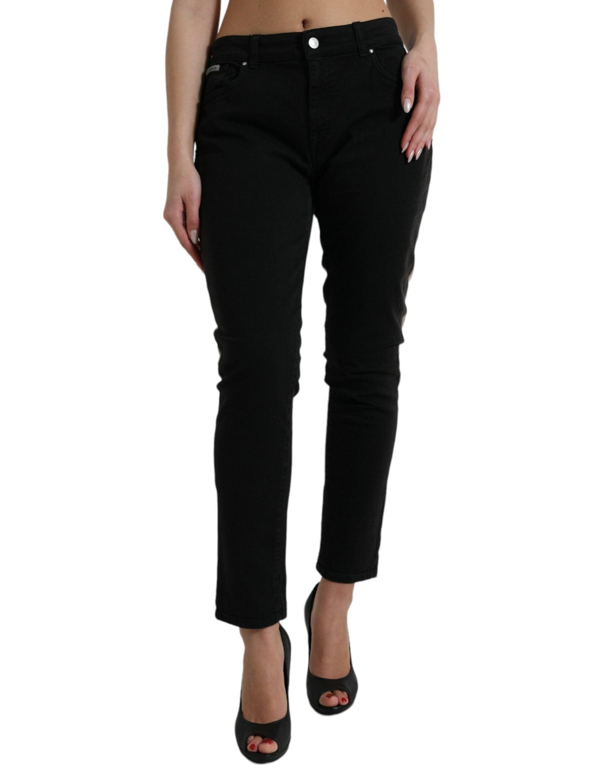 Dolce & Gabbana Elegant Mid-Waist Stretch Jeans - Arichezz.store