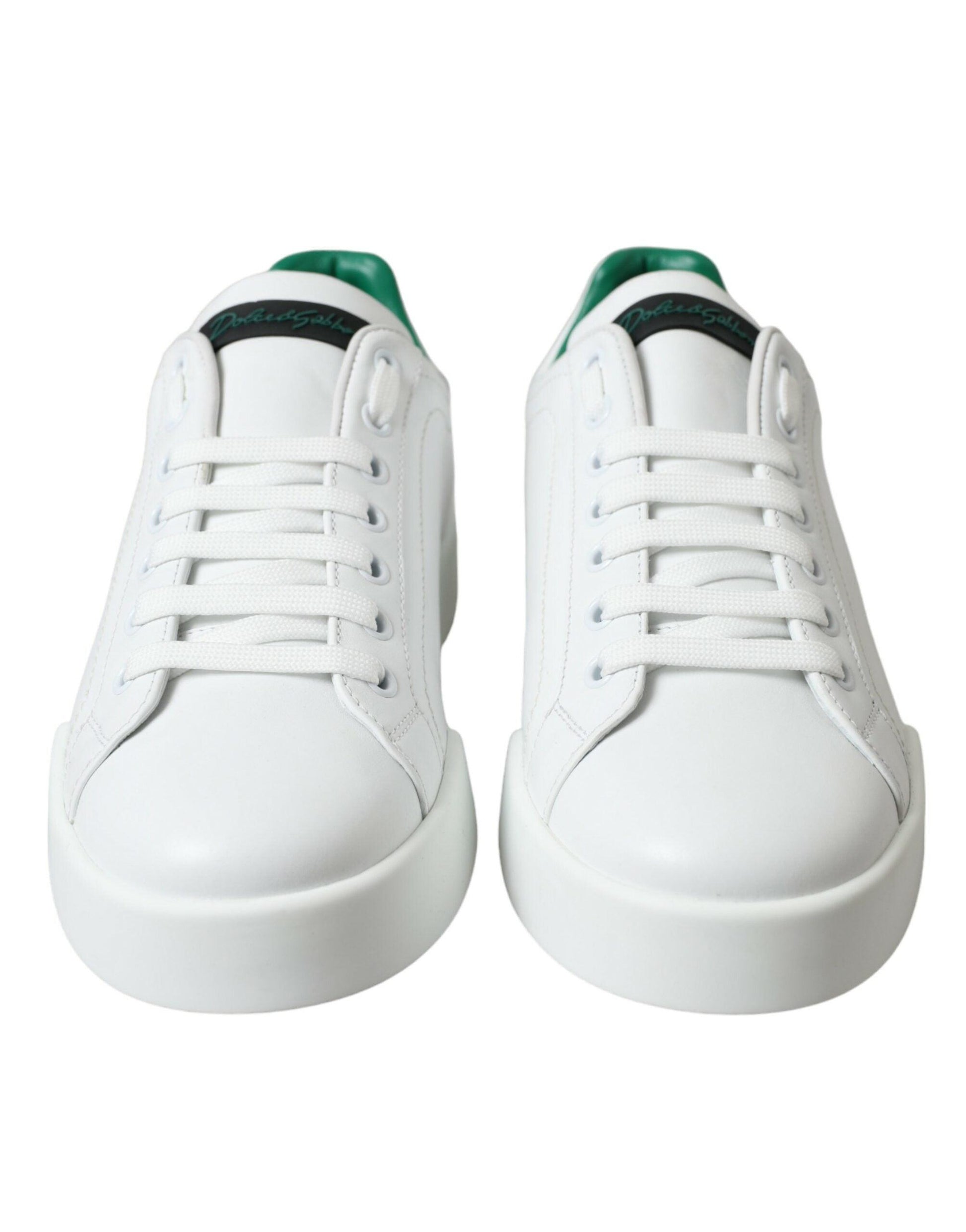 Dolce & Gabbana Elegant Portofino Calfskin Sneakers - Arichezz.store