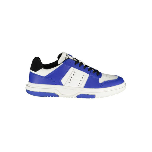 Tommy Hilfiger Blue Polyethylene Men Sneaker - Arichezz.store