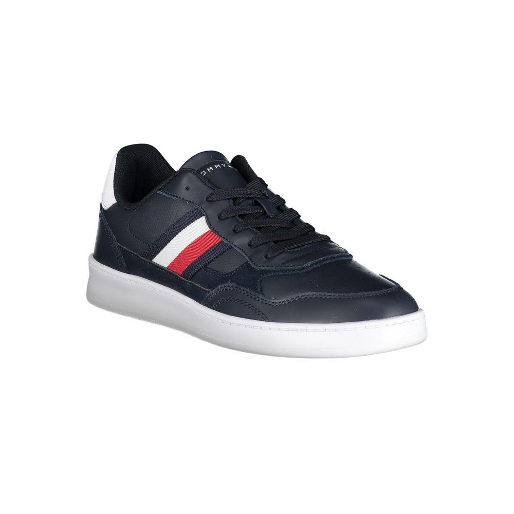 Tommy Hilfiger Blue Polyethylene Men's Sneakers - Arichezz.store