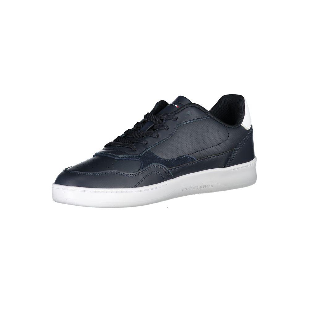 Tommy Hilfiger Blue Polyethylene Men's Sneakers - Arichezz.store