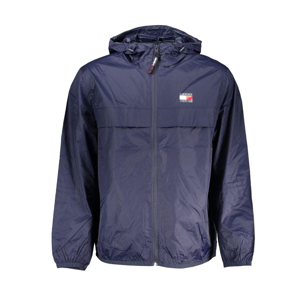 Tommy Hilfiger Blue Polyamide Men Jacket - Arichezz.store