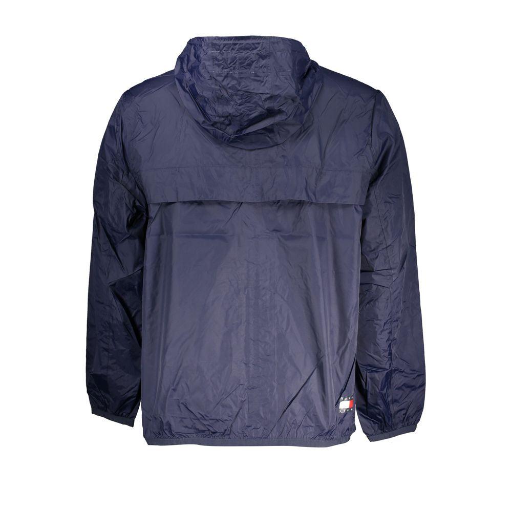 Tommy Hilfiger Blue Polyamide Men Jacket - Arichezz.store