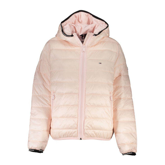 Tommy Hilfiger Pink Polyester Women Jacket - Arichezz.store