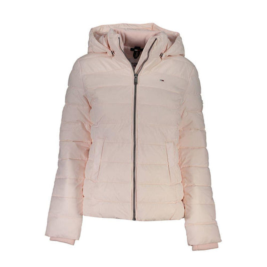 Tommy Hilfiger Pink Polyester Women Jacket - Arichezz.store