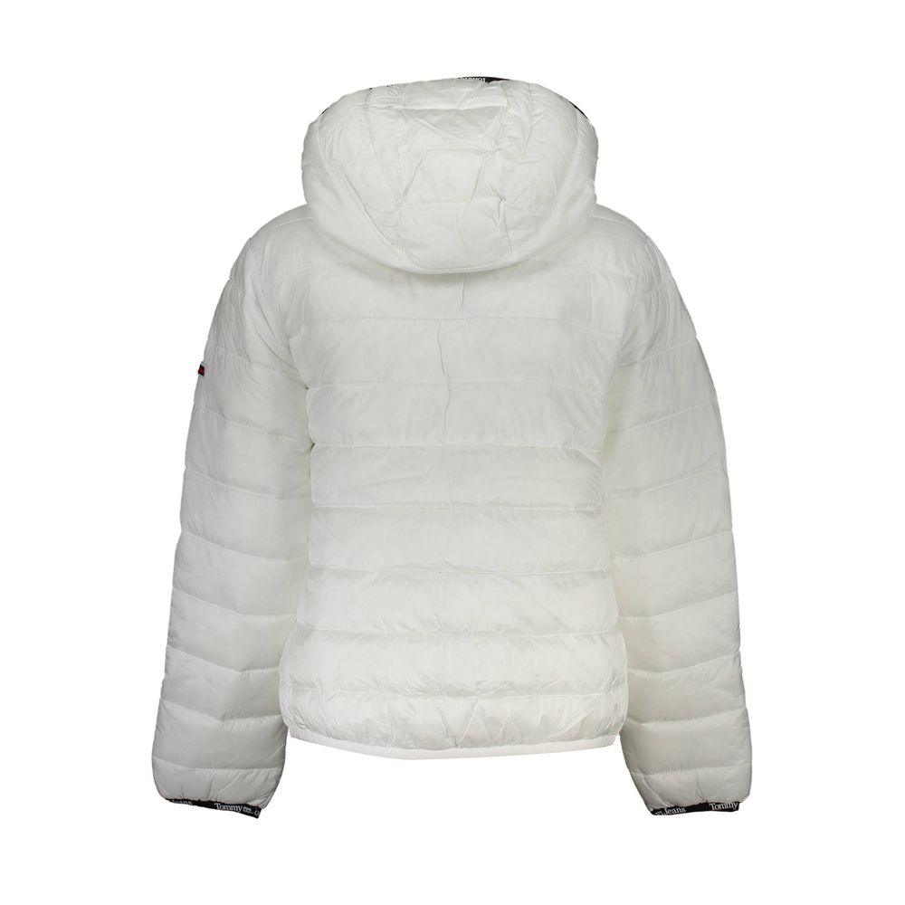 Tommy Hilfiger White Polyester Women Jacket - Arichezz.store