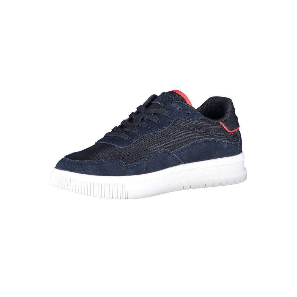 Tommy Hilfiger Blue Polyester Men Sneaker - Arichezz.store