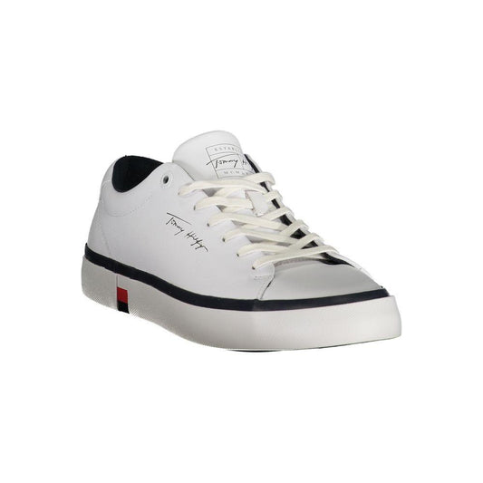 Tommy Hilfiger Elevate Your Game with Stylish White Sneakers - Arichezz.store