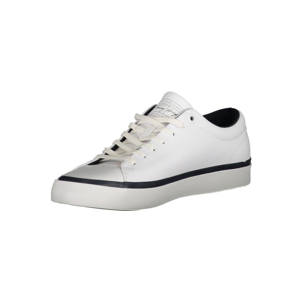 Tommy Hilfiger Elevate Your Game with Stylish White Sneakers - Arichezz.store