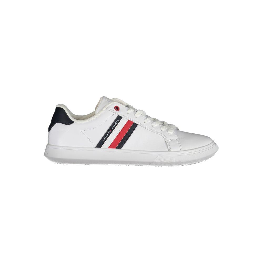 Tommy Hilfiger Sleek Lace-Up Sneakers with Contrast Details - Arichezz.store