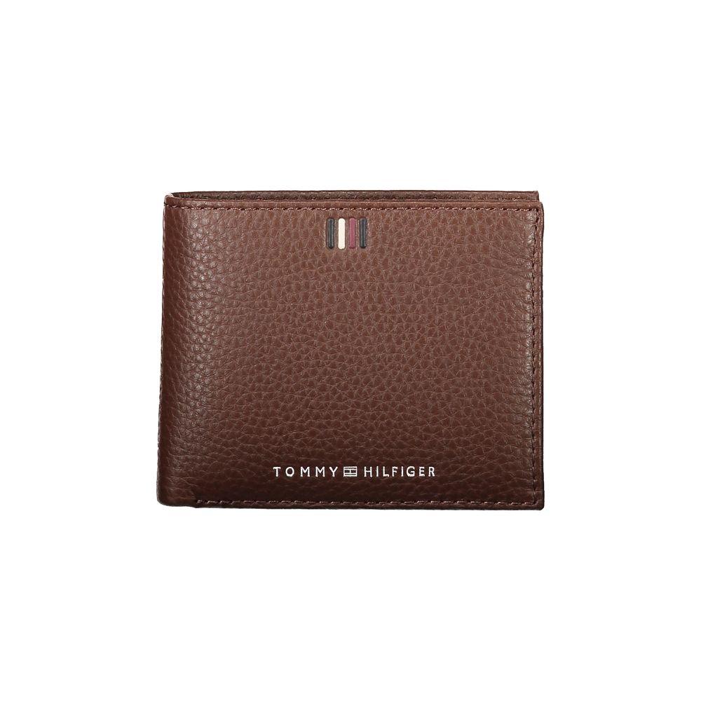 Tommy Hilfiger Elegant Leather Wallet with Contrast Details - Arichezz.store