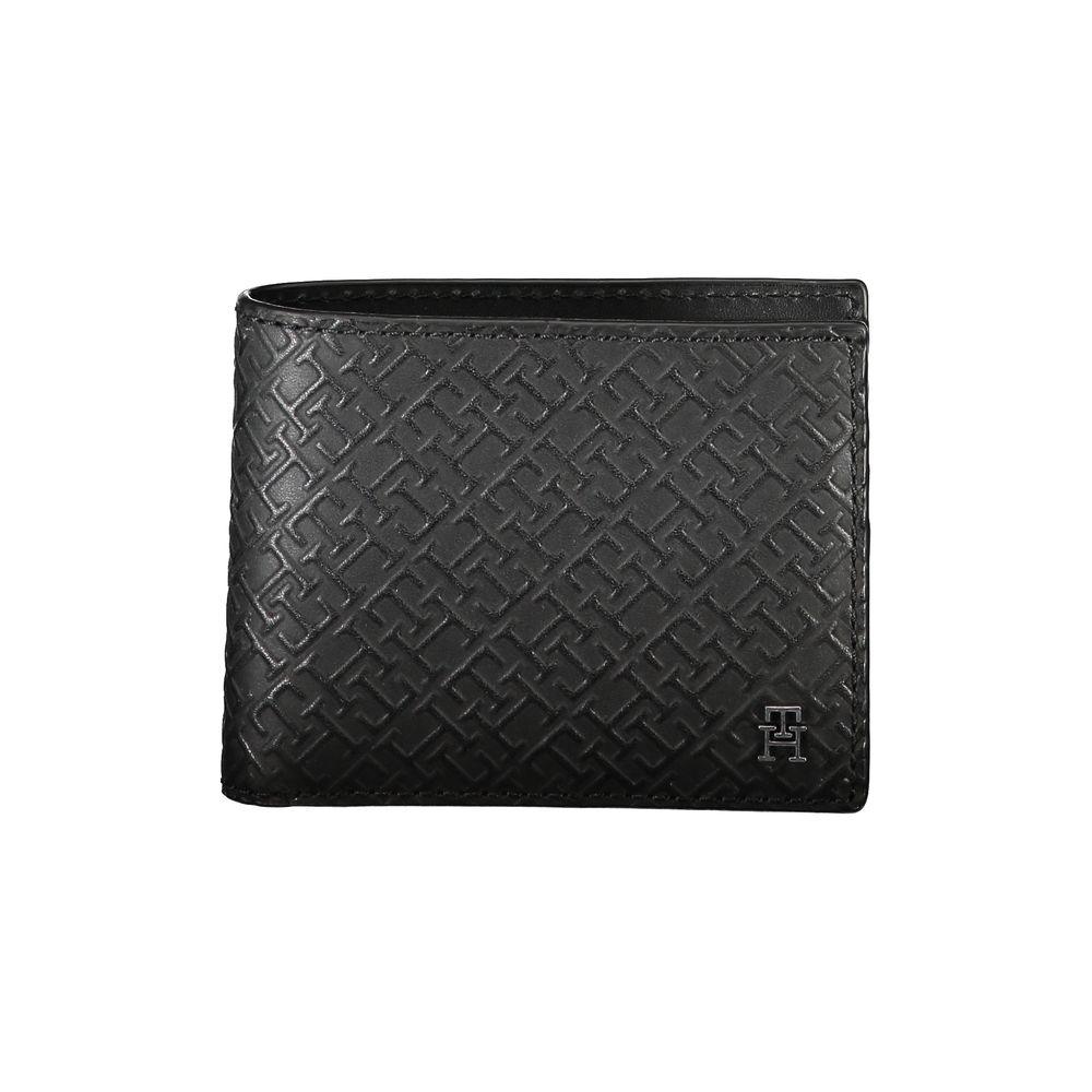 Tommy Hilfiger Elegant Leather Double Card Wallet with Contrast Details - Arichezz.store