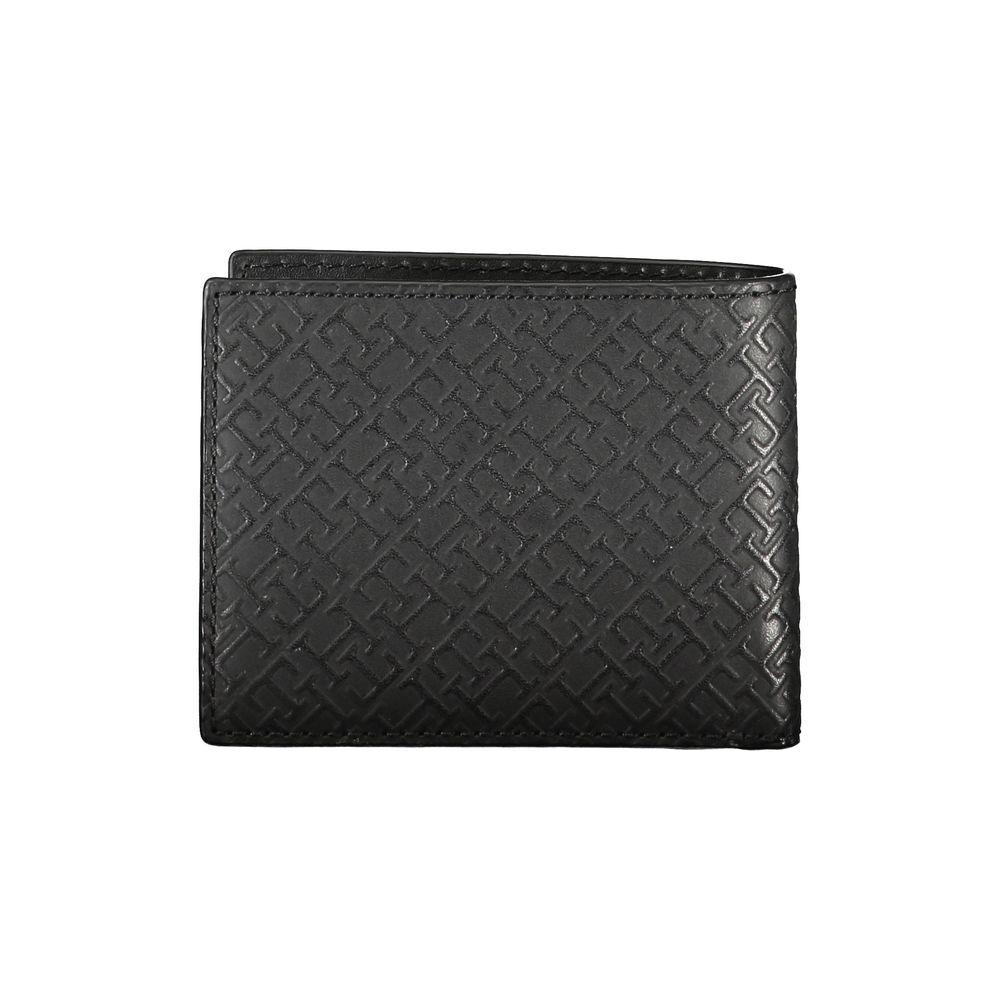 Tommy Hilfiger Elegant Leather Double Card Wallet with Contrast Details - Arichezz.store