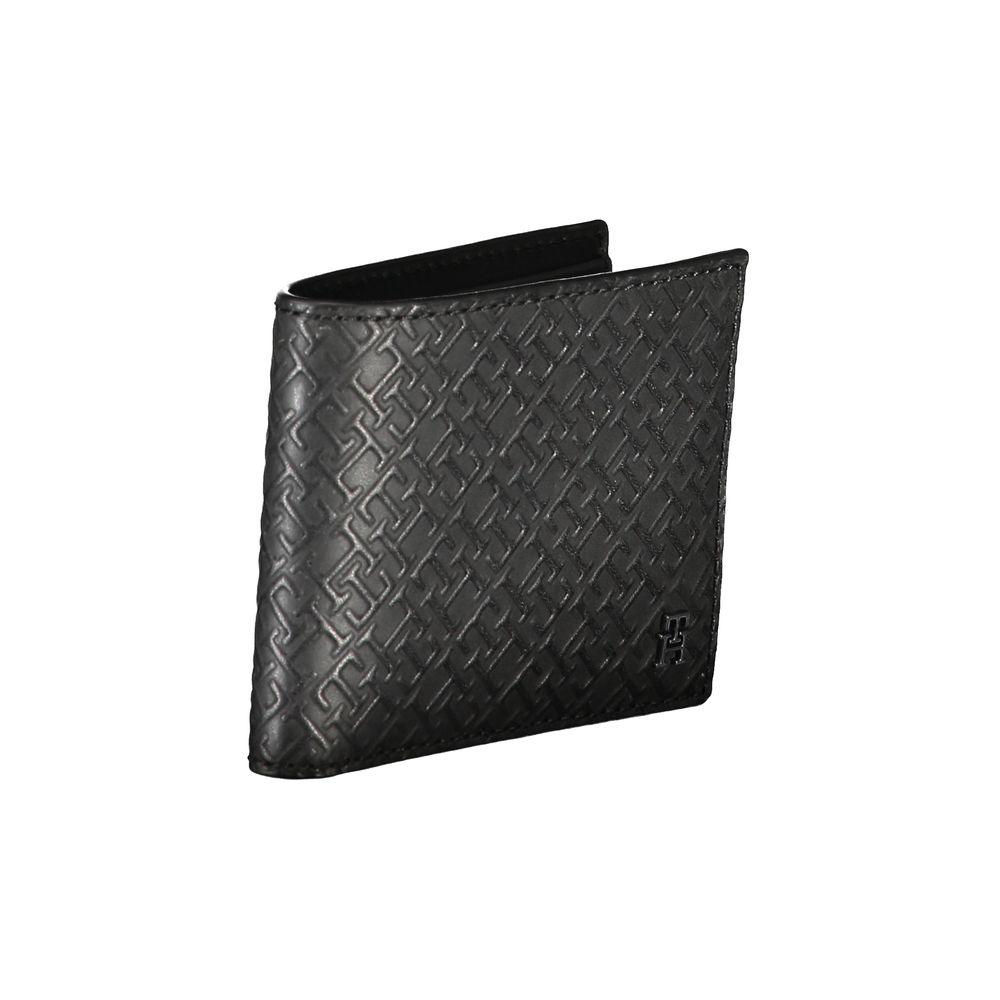 Tommy Hilfiger Elegant Leather Double Card Wallet with Contrast Details - Arichezz.store