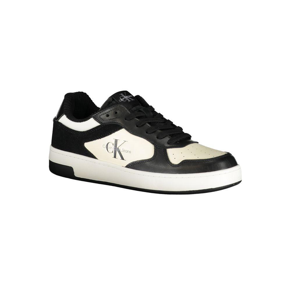 Calvin Klein Sleek Black Sneakers with Contrast Details - Arichezz.store