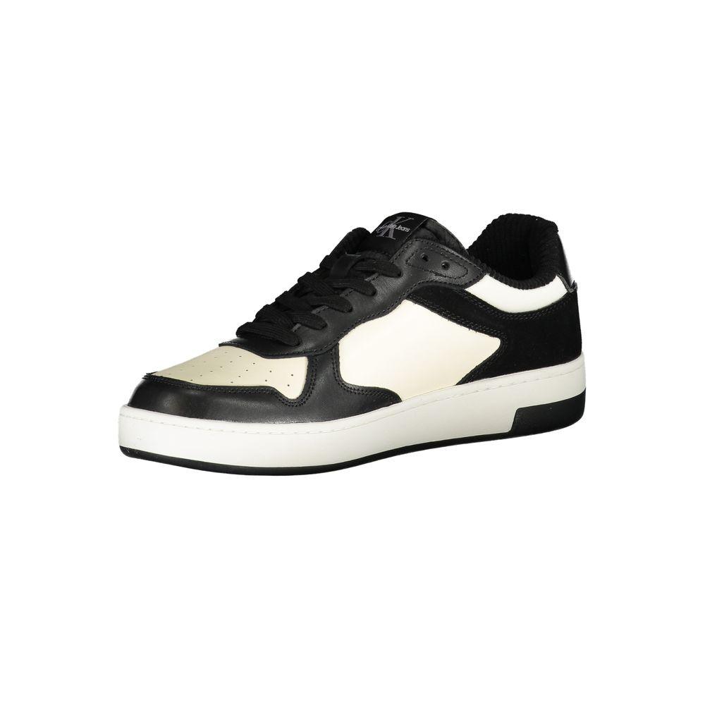 Calvin Klein Sleek Black Sneakers with Contrast Details - Arichezz.store